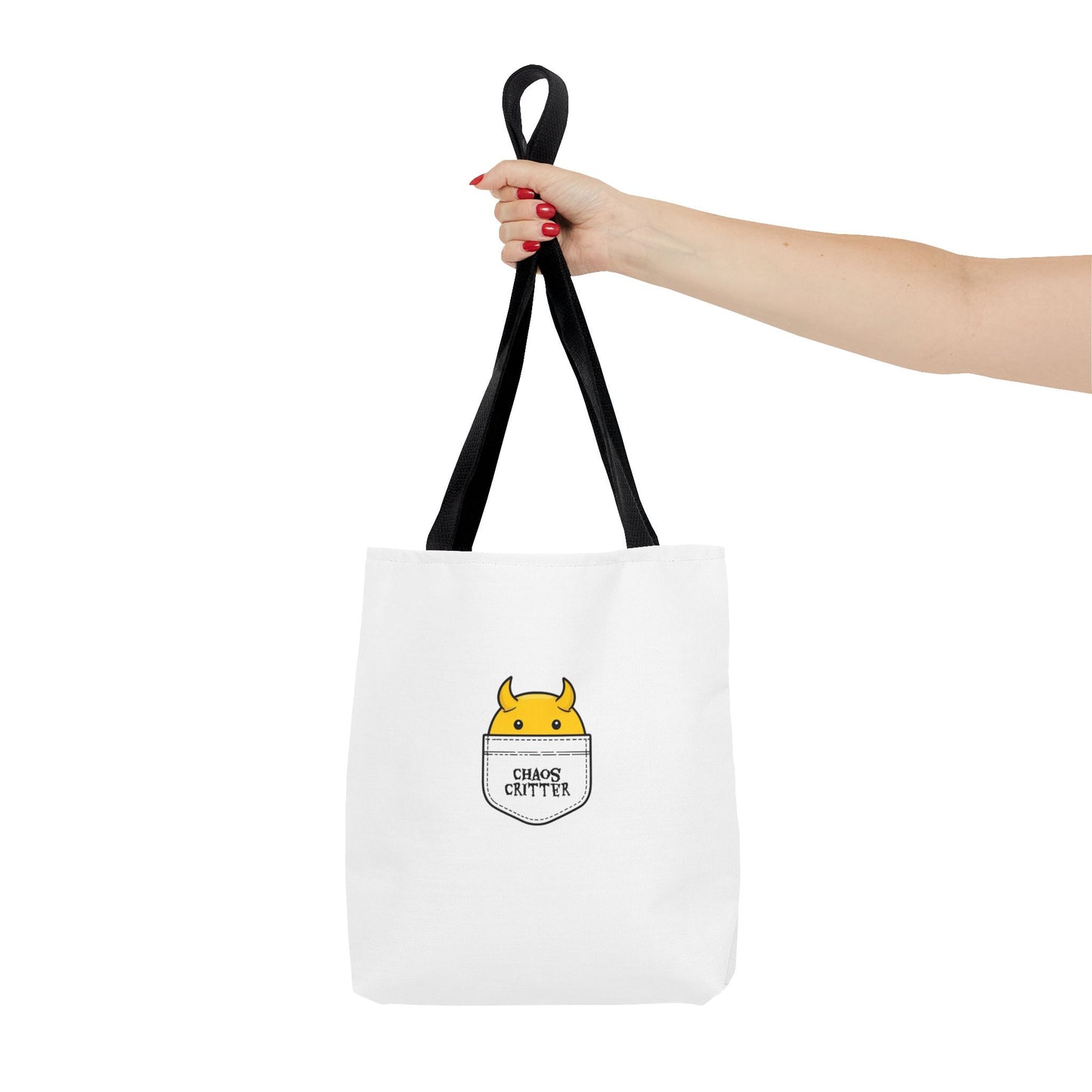Chaos Critter Tote Bag, Fun Tote for All Occasions, Perfect Gift for Students, Eco-Friendly Shopping Bag, Cute Design, Everyday Use