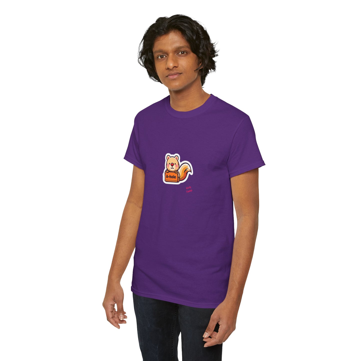 Playful Squirrel Tee - Unisex Cotton T-Shirt, Casual Wear, Animal Lover Gift, Cute Graphic Tee, Everyday Comfort