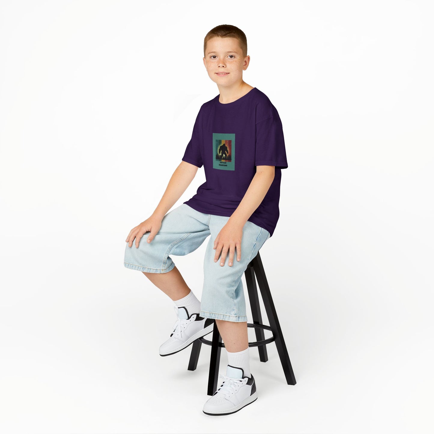 Kids/Teens Adventure Graphic Tee, Fun T-Shirt for Boys and Girls, Kids Gift, Outdoor Shirt, Birthday Celebration, Campfire Theme