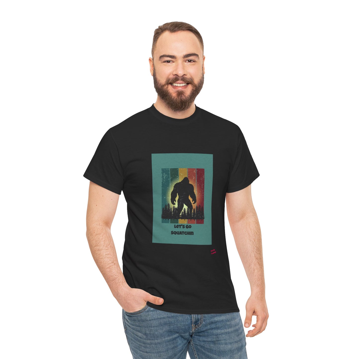 Bold Cryptid Graphic Tee for Adventure Lovers | Unisex Cotton Shirt, Casual Wear, Gift for Him, Her, Movie Fans