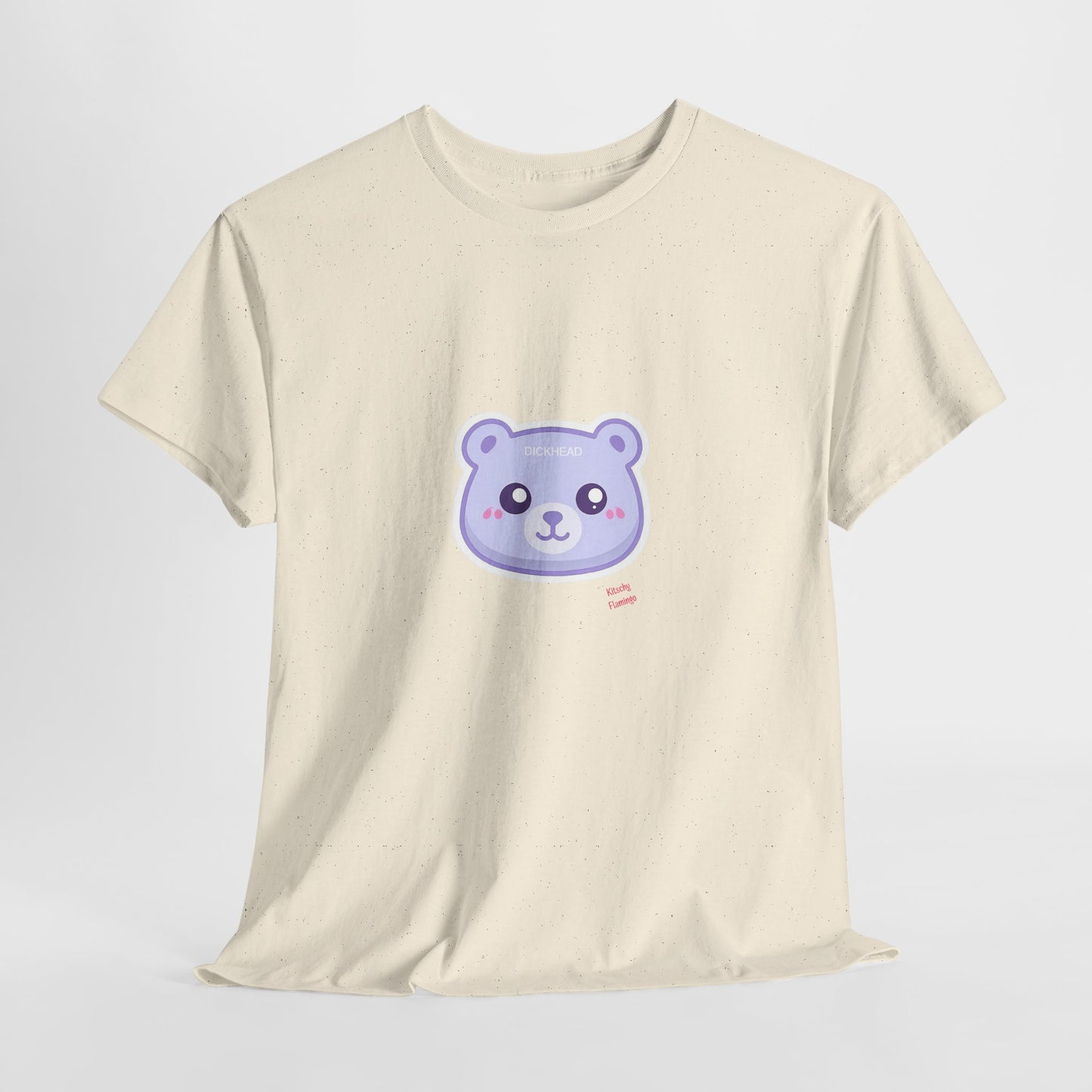 Cute Sweary Bear Graphic Unisex Heavy Cotton Tee, Casual Tee, Funny Tee
