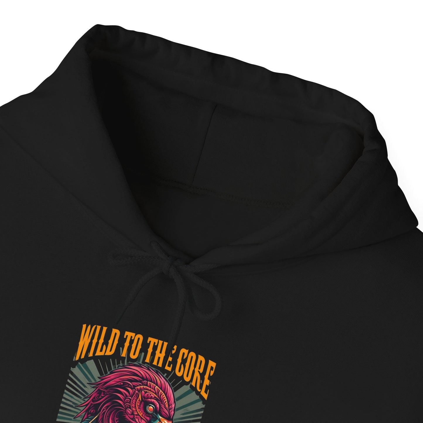 Wild to the Core Hoodie, Unisex Sweatshirt, Casual Wear, Outdoor Gear, Gift for Streetwear Lovers, Stylish Layering Piece