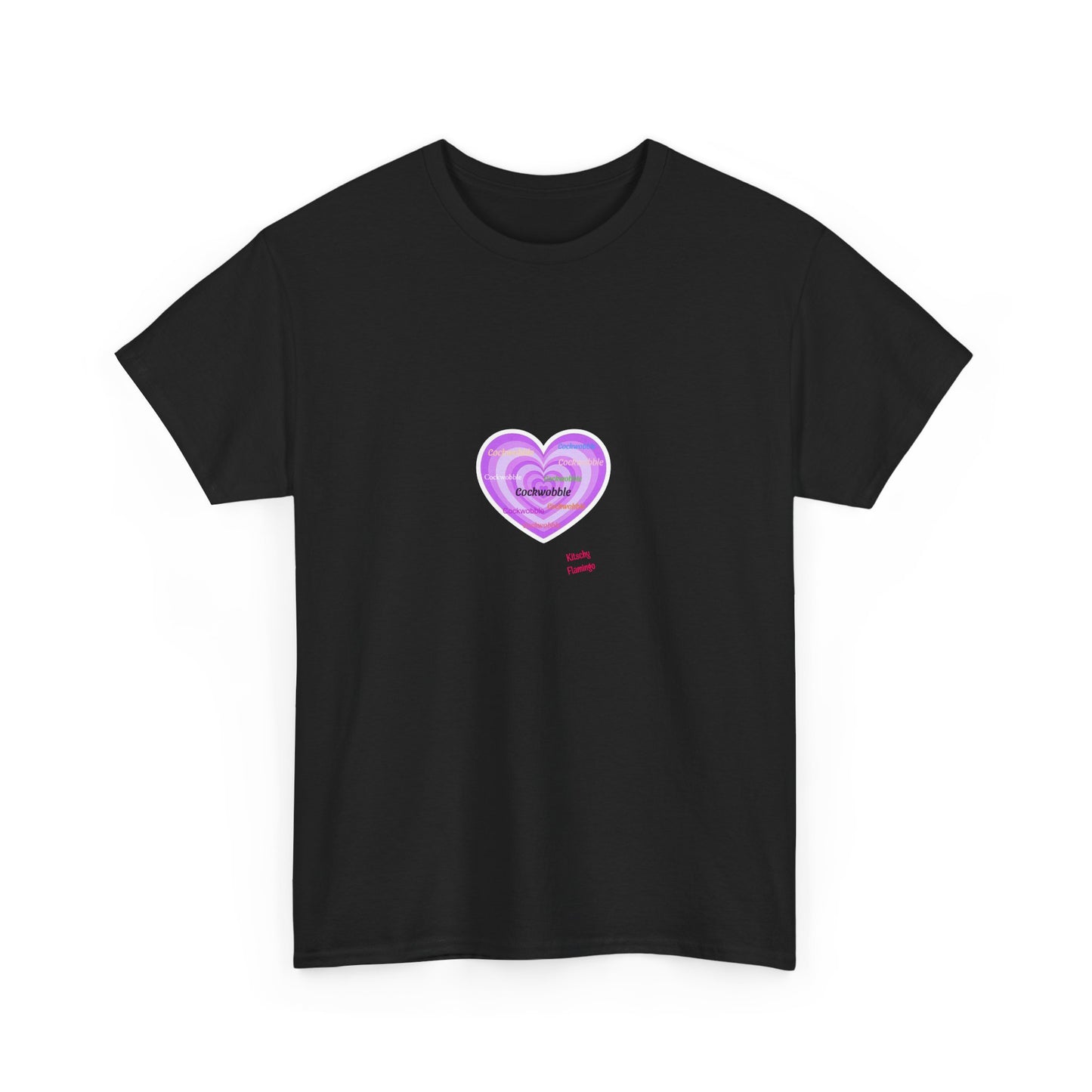 Heartfelt Rude Unisex Heavy Cotton Tee, Casual Wear, Gift for Couples, Everyday Comfort, Funny Graphic Tee