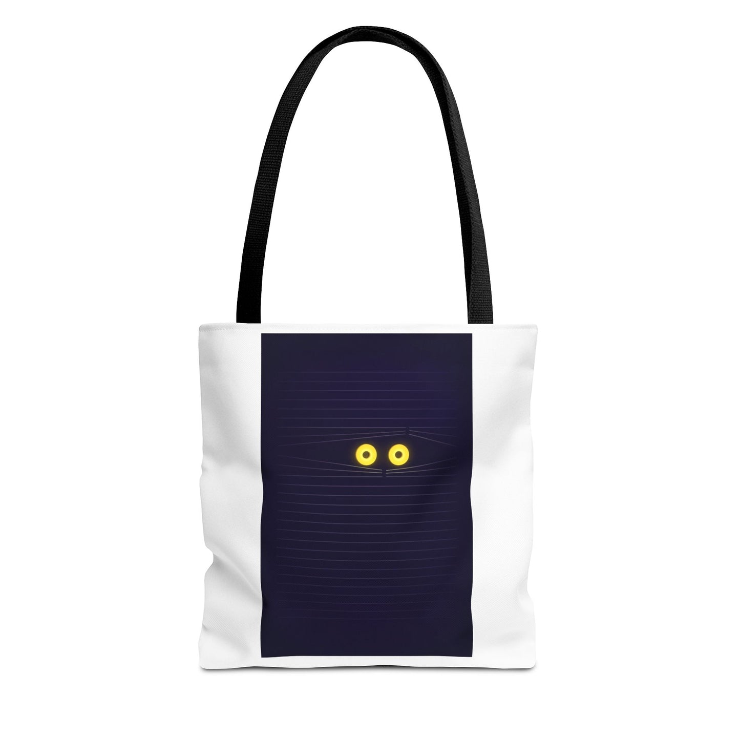 Spooky Eyes Tote Bag, Unique Art Tote, Eco-Friendly Shopping Bag, Stylish Everyday Carryall