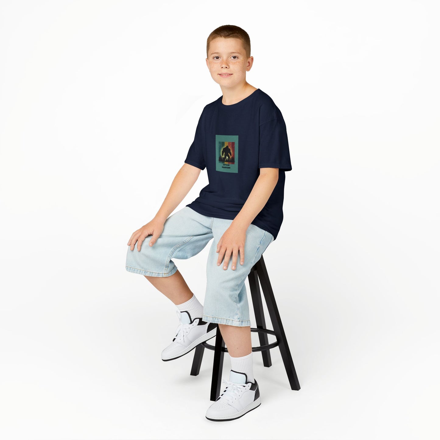 Kids/Teens Adventure Graphic Tee, Fun T-Shirt for Boys and Girls, Kids Gift, Outdoor Shirt, Birthday Celebration, Campfire Theme