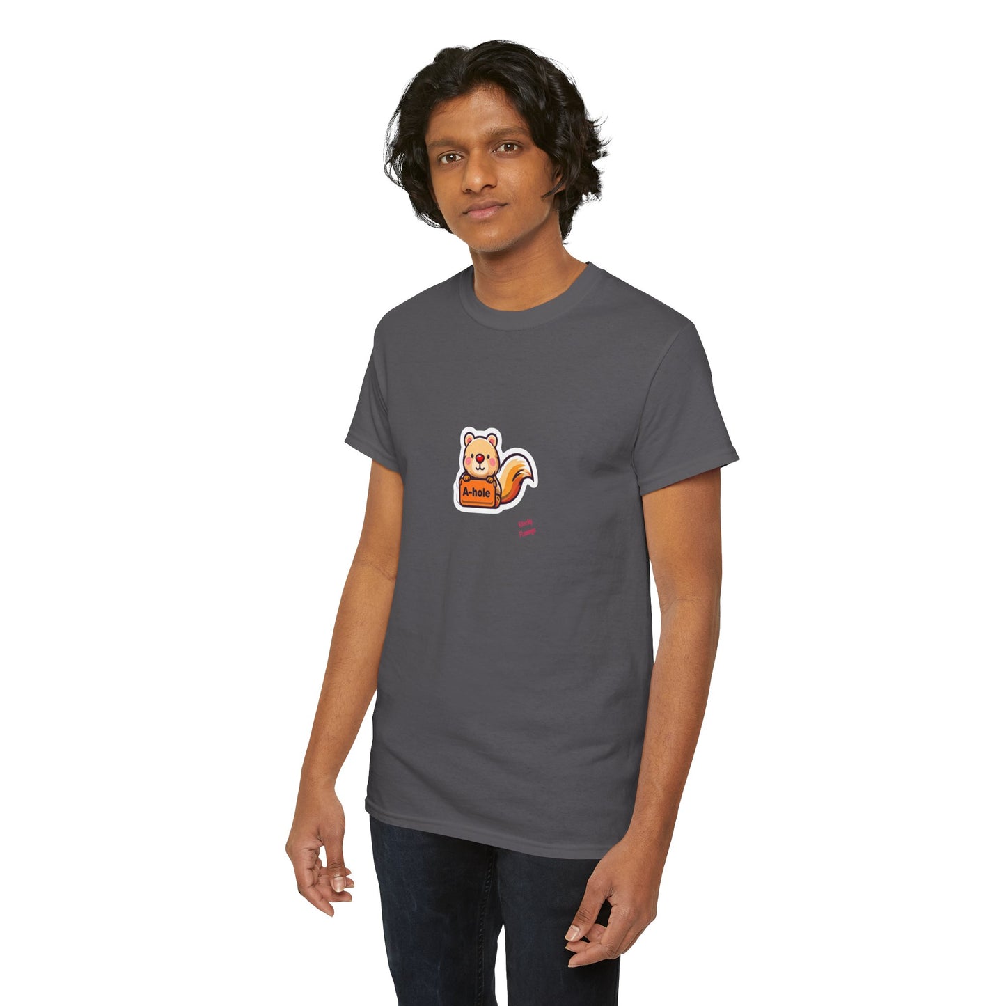 Playful Squirrel Tee - Unisex Cotton T-Shirt, Casual Wear, Animal Lover Gift, Cute Graphic Tee, Everyday Comfort
