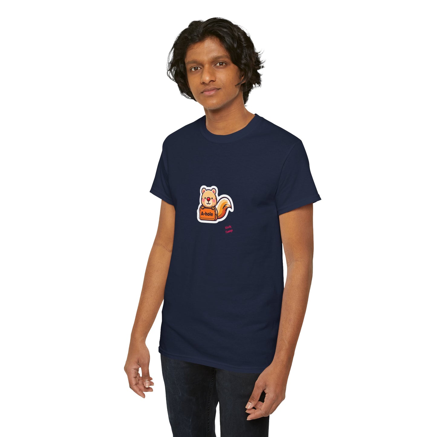 Playful Squirrel Tee - Unisex Cotton T-Shirt, Casual Wear, Animal Lover Gift, Cute Graphic Tee, Everyday Comfort