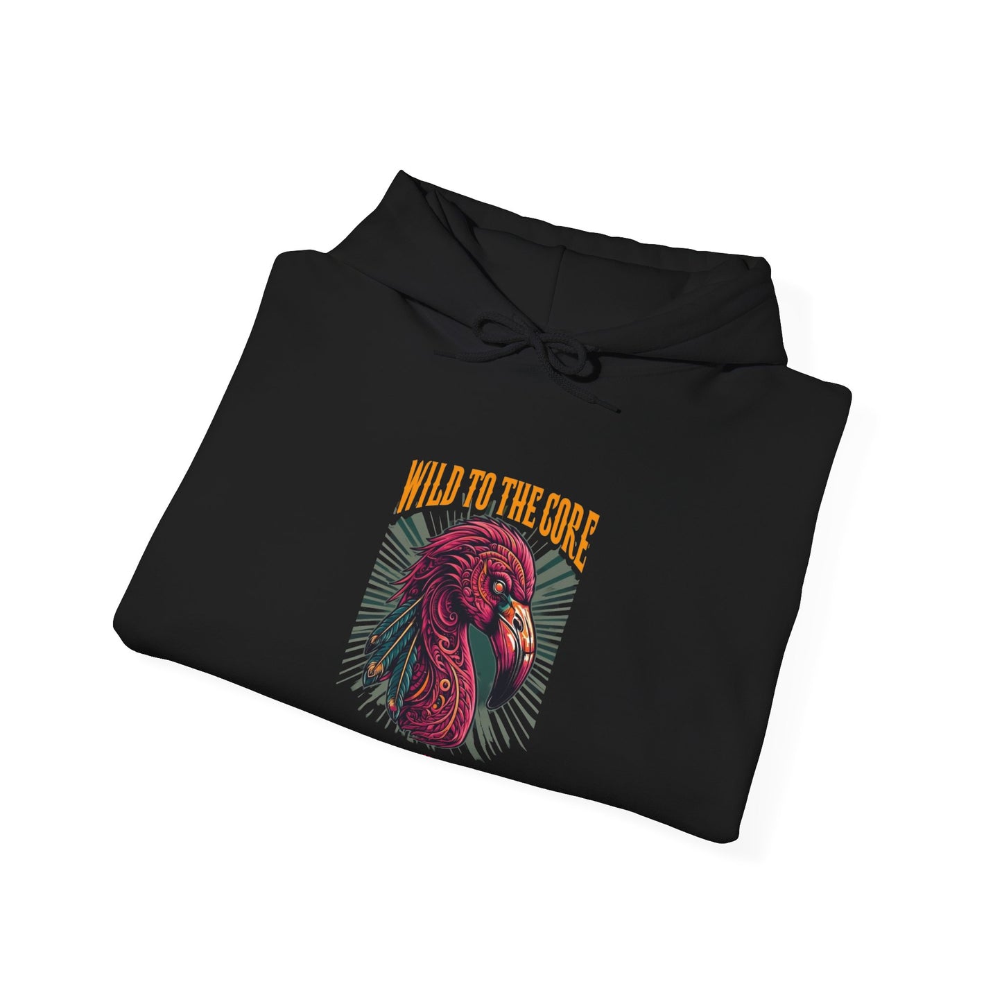 Wild to the Core Hoodie, Unisex Sweatshirt, Casual Wear, Outdoor Gear, Gift for Streetwear Lovers, Stylish Layering Piece