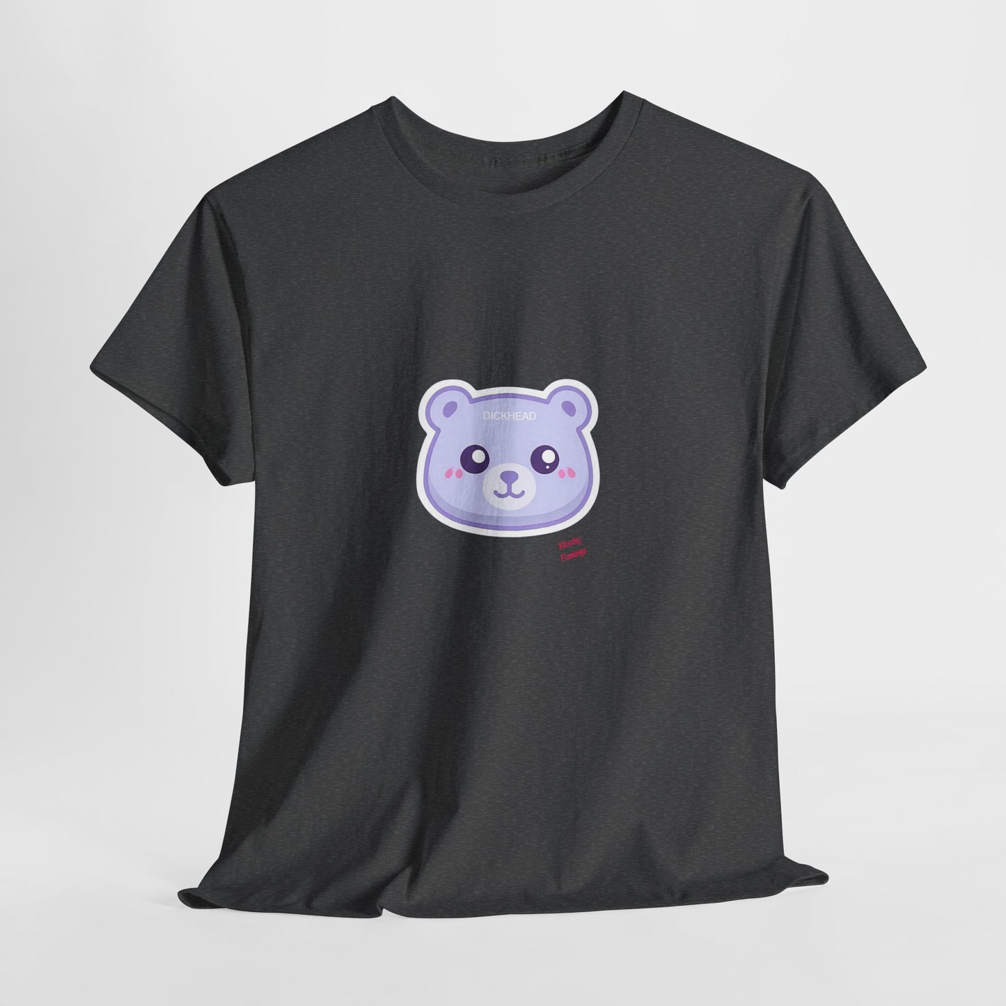 Cute Sweary Bear Graphic Unisex Heavy Cotton Tee, Casual Tee, Funny Tee