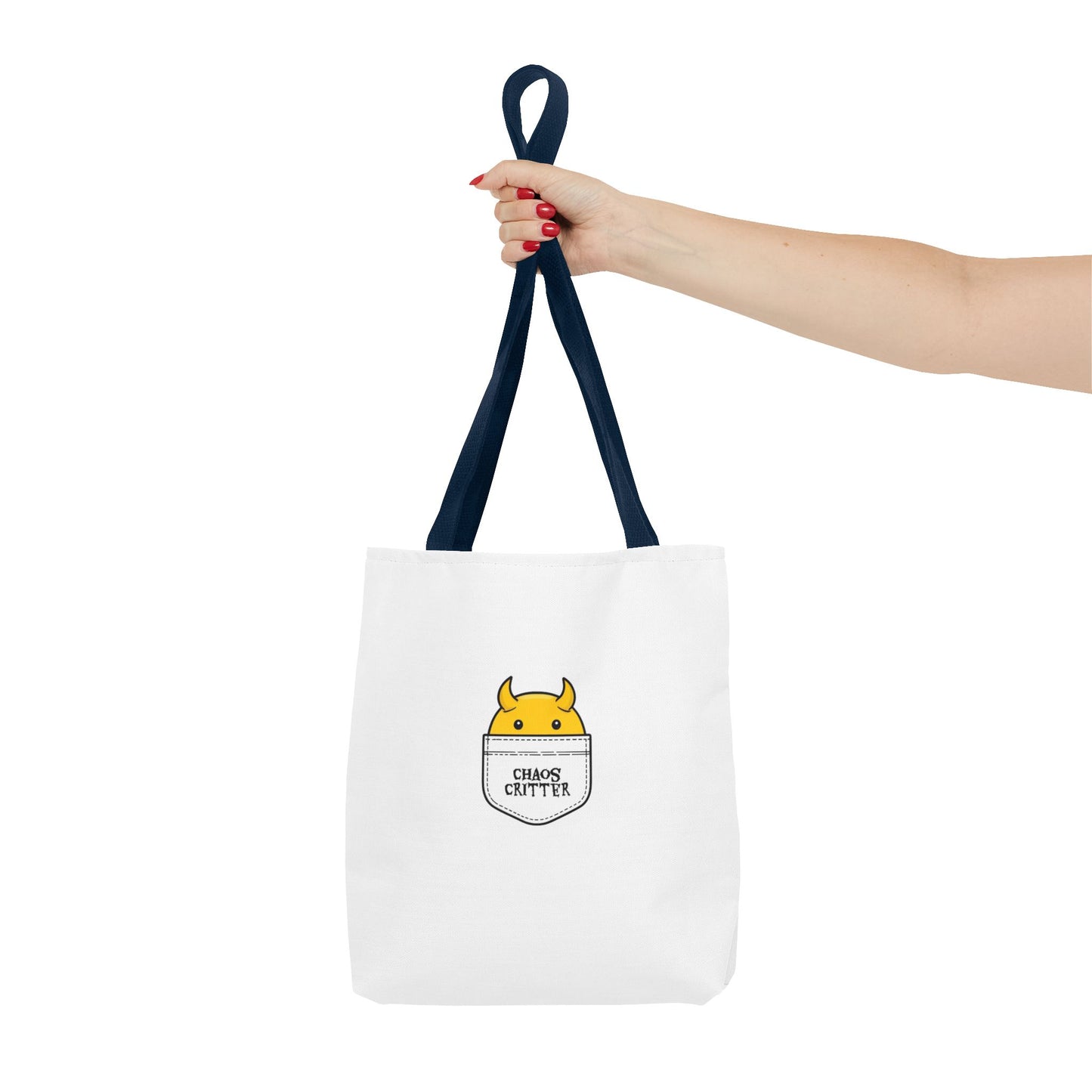 Chaos Critter Tote Bag, Fun Tote for All Occasions, Perfect Gift for Students, Eco-Friendly Shopping Bag, Cute Design, Everyday Use