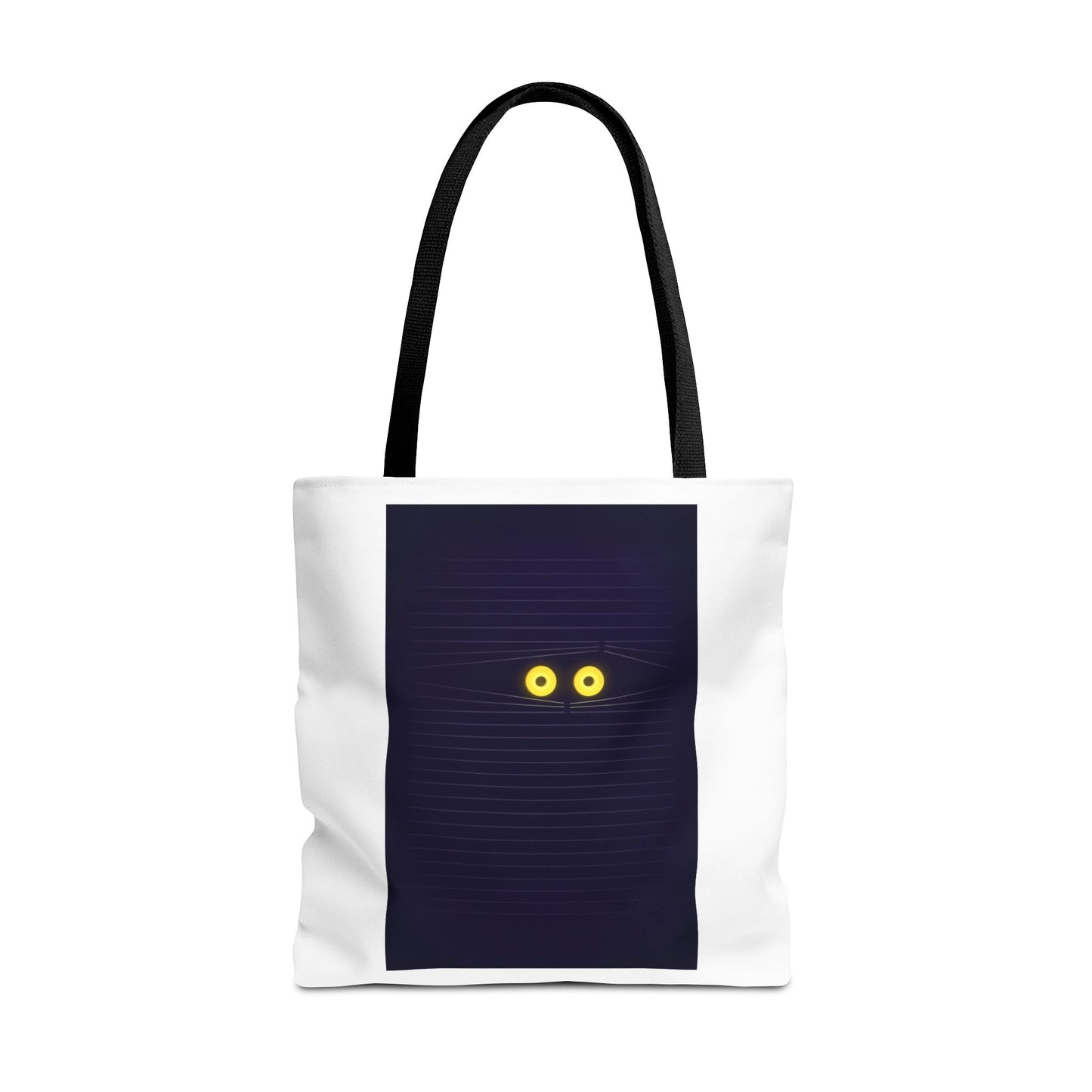 Spooky Eyes Tote Bag, Unique Art Tote, Eco-Friendly Shopping Bag, Stylish Everyday Carryall