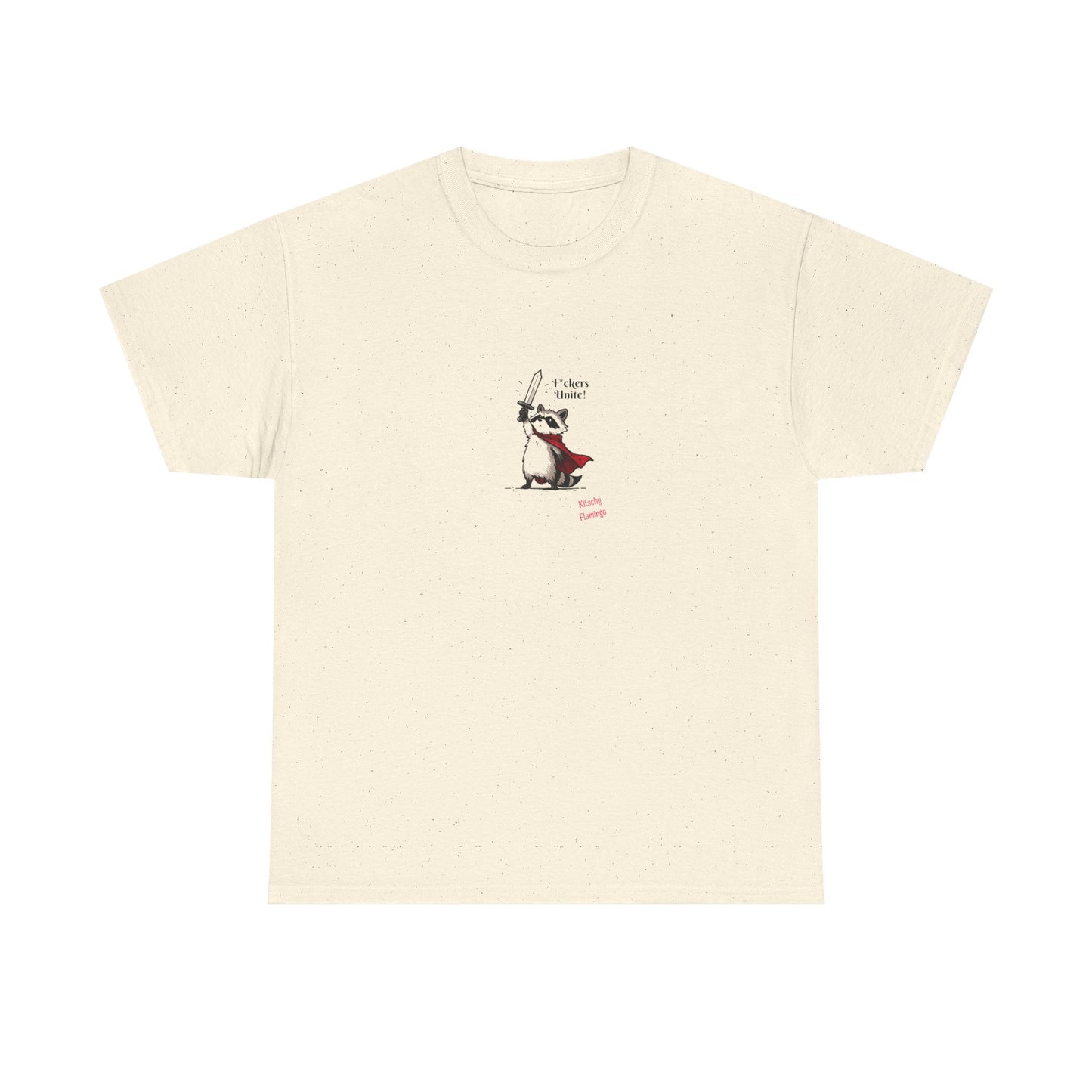 Playful Raccoon Graphic Cotton Tee, Funny Animal Shirt, Unisex Gift, Cute Humour Top, Casual Wear