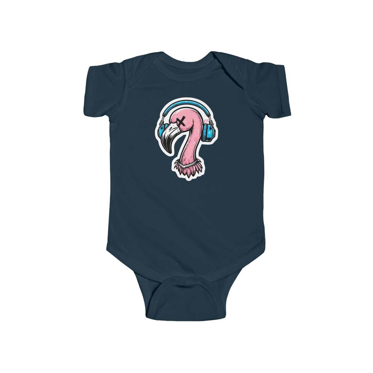 Kitschy Flamingo Baby Bodysuit - Cute Infant Outfit, Summer Wear, Baby Shower Gift, Trendy Newborn Clothing, Playful Baby Apparel