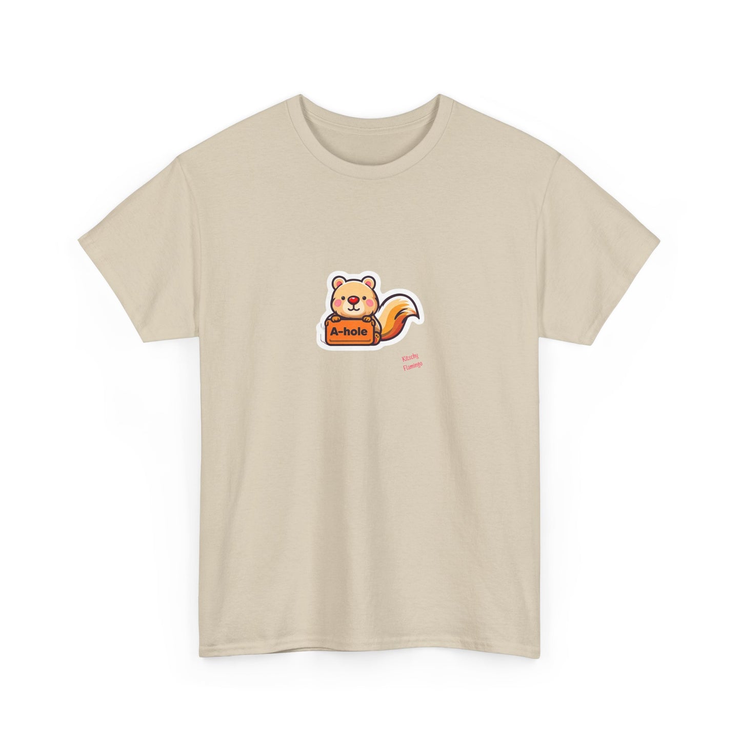 Playful Squirrel Tee - Unisex Cotton T-Shirt, Casual Wear, Animal Lover Gift, Cute Graphic Tee, Everyday Comfort