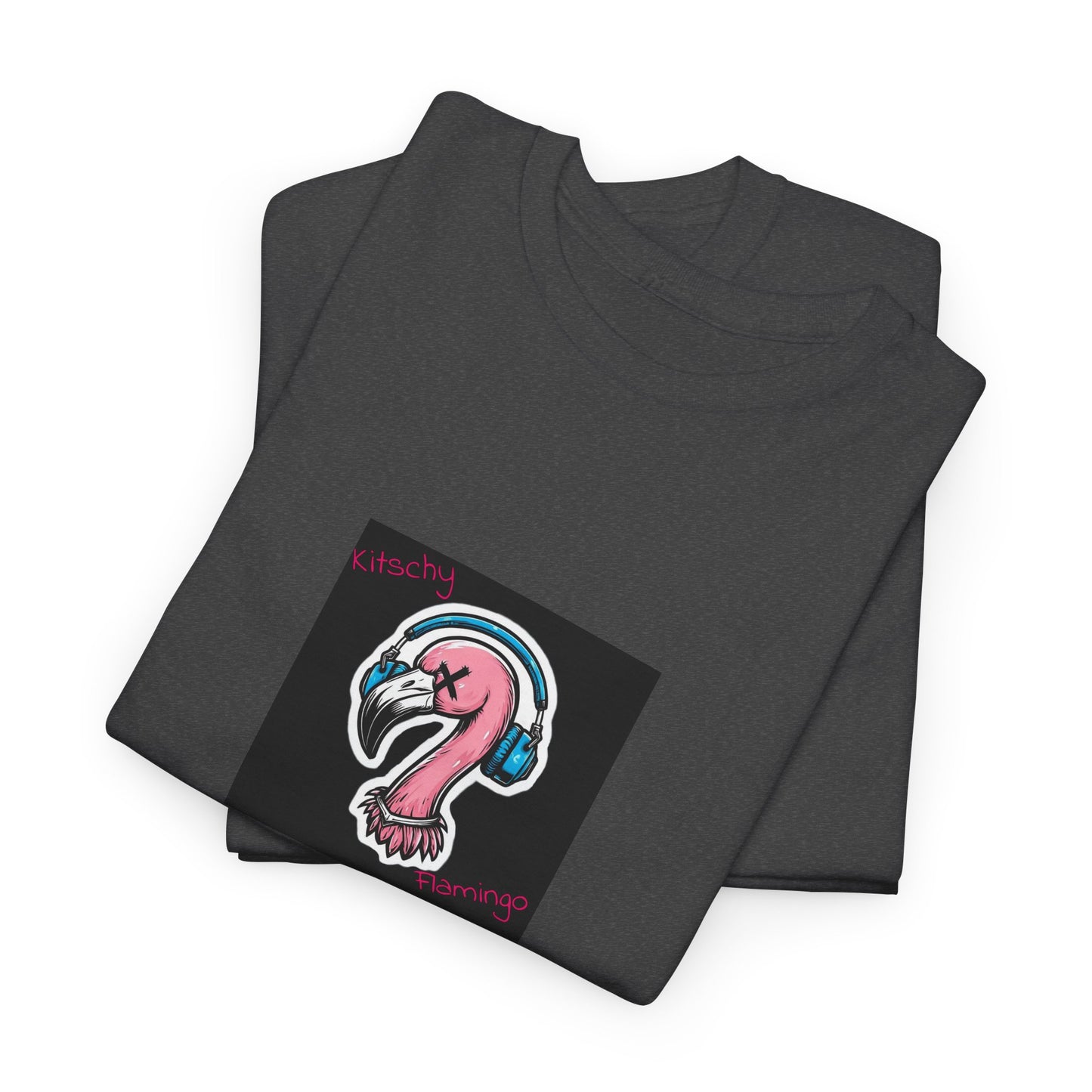 Kitschy Flamingo Tee, Fun T-Shirt for Beach Lovers, Summer Vibe Shirt, Unique Gift for Her, Gift for Him, Streetwear