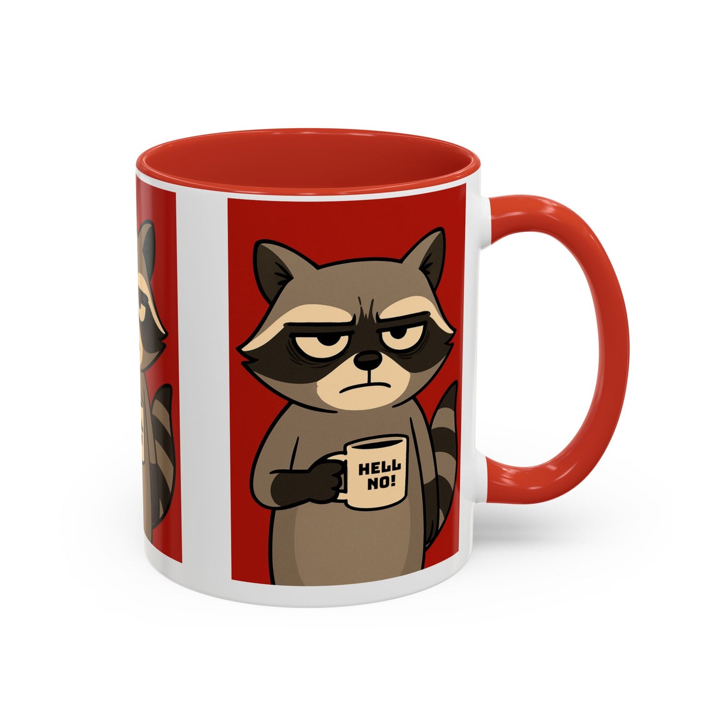 Sassy Raccoon Coffee Mug, Funny Gift for Animal Lovers, Cute Home Decor, Office Mug, Unique Coffee Cup