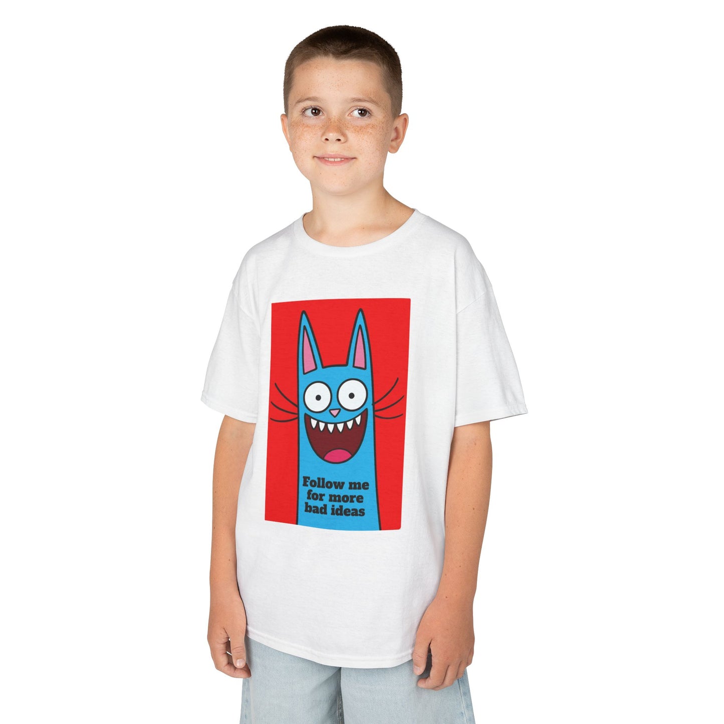 Playful Kids Tee with Whimsical Cat Design - Perfect for Parties, Gifts, Special Occasions, Summer Fun, Everyday Wear