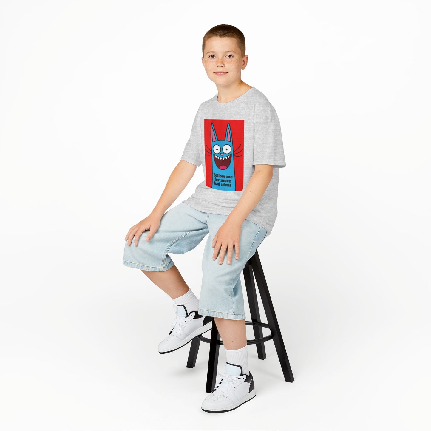 Playful Kids Tee with Whimsical Cat Design - Perfect for Parties, Gifts, Special Occasions, Summer Fun, Everyday Wear