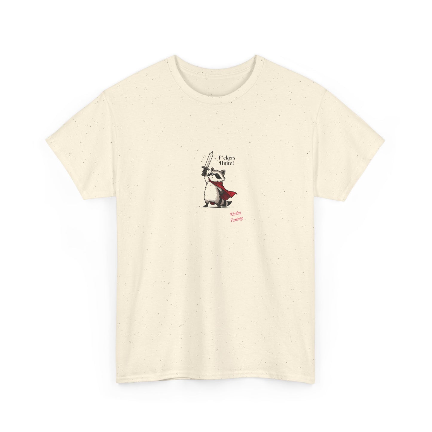 Playful Raccoon Graphic Cotton Tee, Funny Animal Shirt, Unisex Gift, Cute Humour Top, Casual Wear
