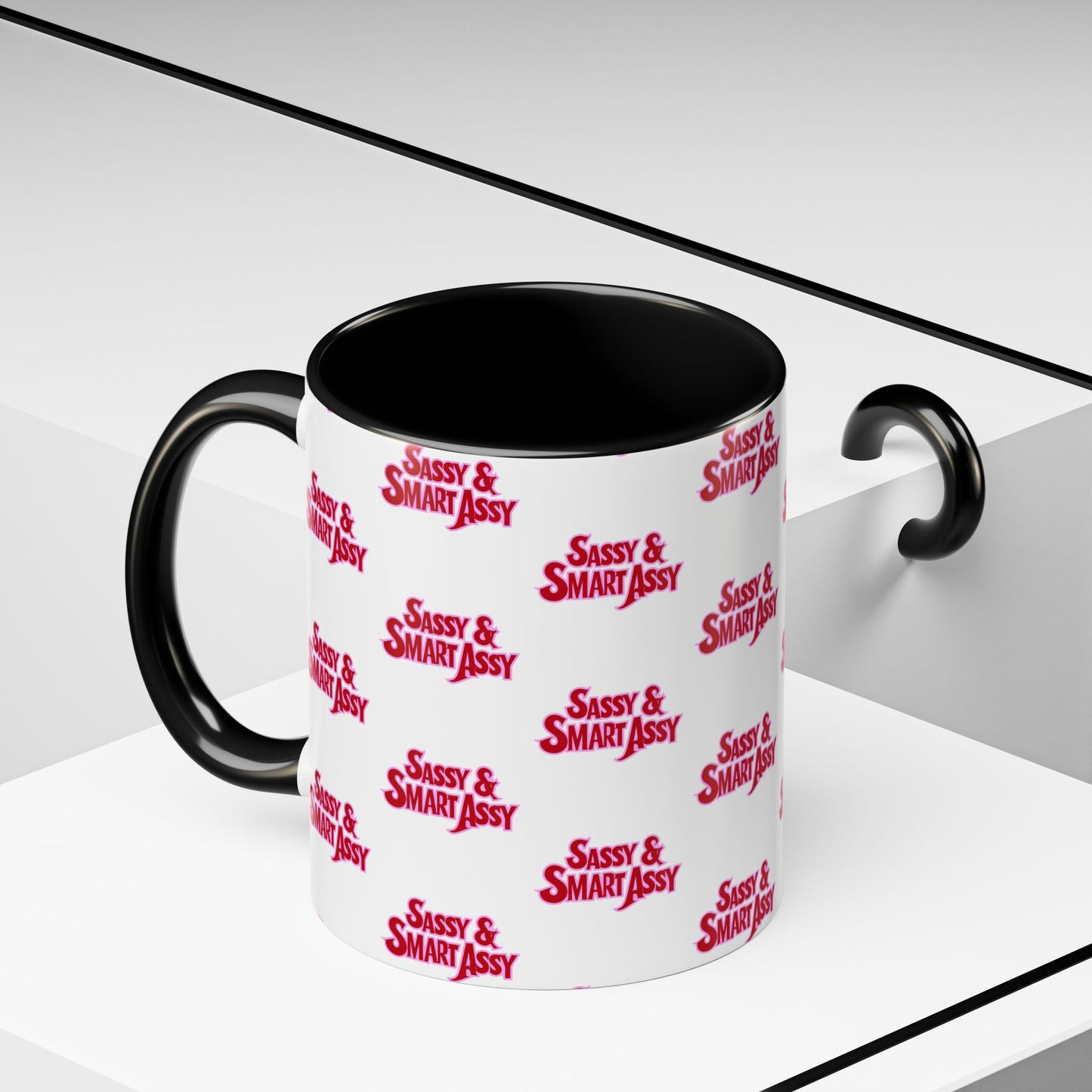 Sassy Coffee Mug, Sassy & Smart Assy, Funny Gift, Home Office Décor, Coffee Lover, Birthday Present, Humour Mug
