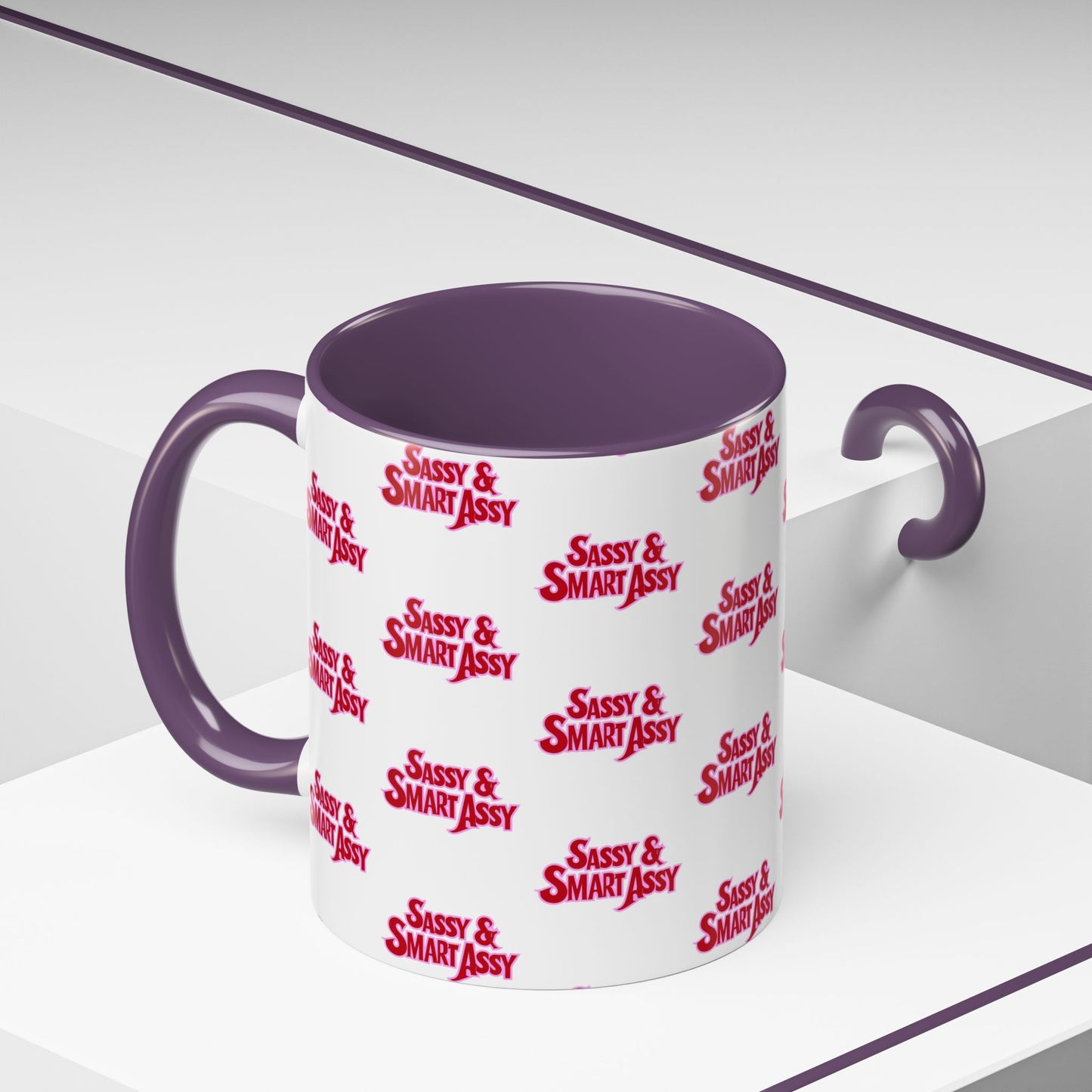 Sassy Coffee Mug, Sassy & Smart Assy, Funny Gift, Home Office Décor, Coffee Lover, Birthday Present, Humour Mug