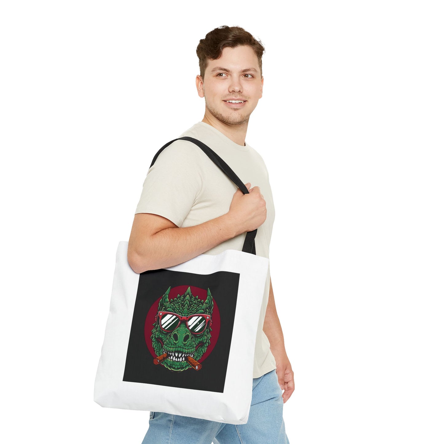 Dragon Tote Bag | AOP | Perfect for Beach, Shopping, Gifts | Unique Art, Casual Style,