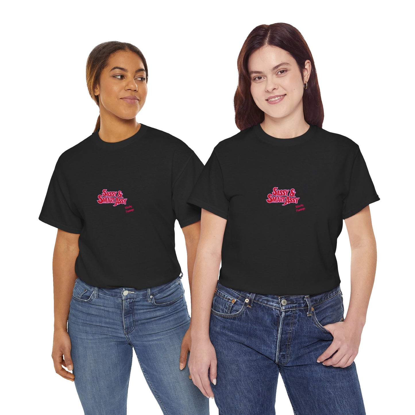 Sassy & Smart Assy Unisex Tee - Fun Cotton T-Shirt for Casual Outfits, Gift for Friends, Birthday Wear, Everyday Style, Quirky Graphic Shirt