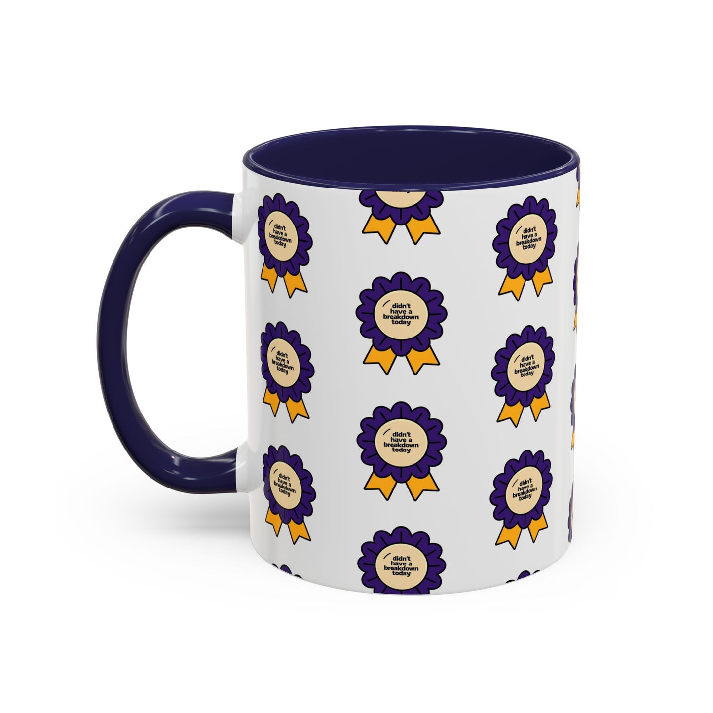 Purple Ribbon Award Coffee Mug | Winner's Gift, Celebration Mug, Office Decor, Unique Personalized Cup, Award Ceremony