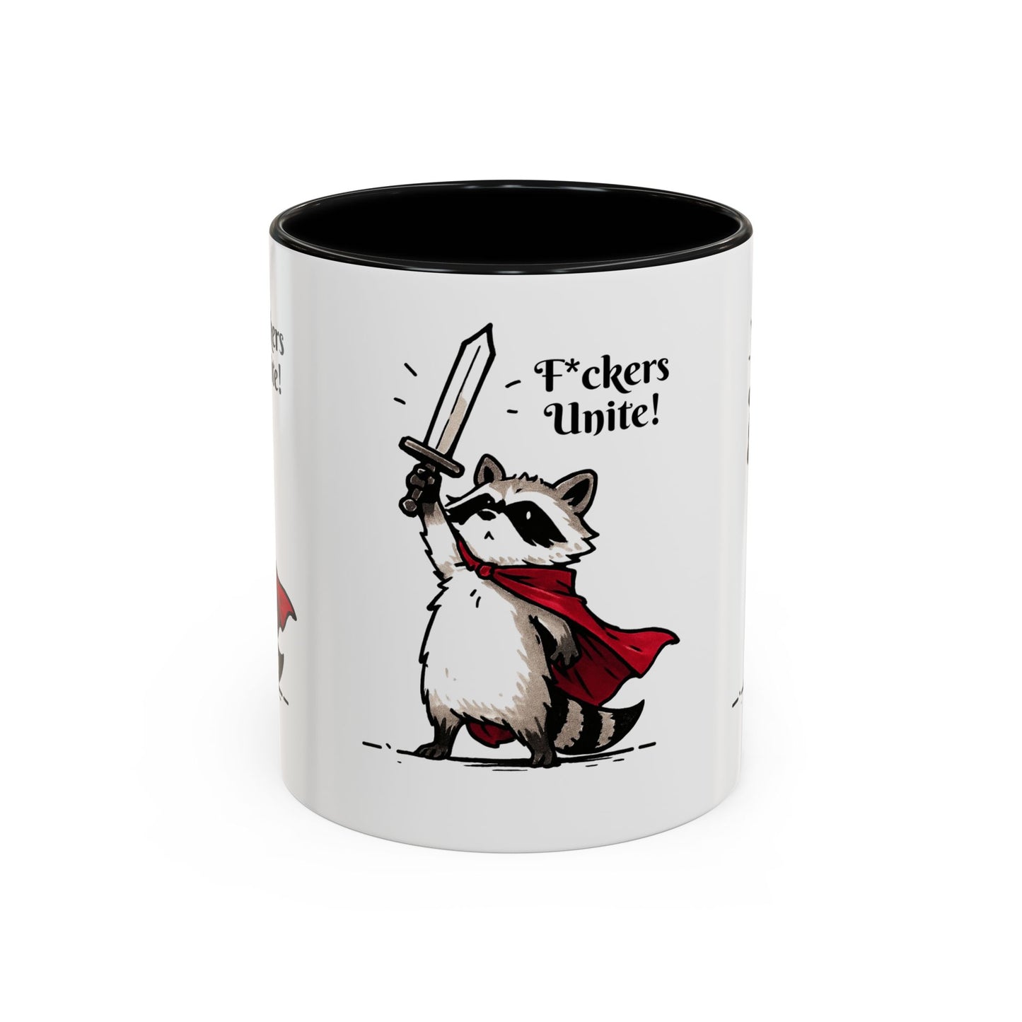 Raccoon Coffee Mug - Quirky Animal Mug for Adventurous Souls, Unique Gift, Fun Office Mug, Collectible Cup