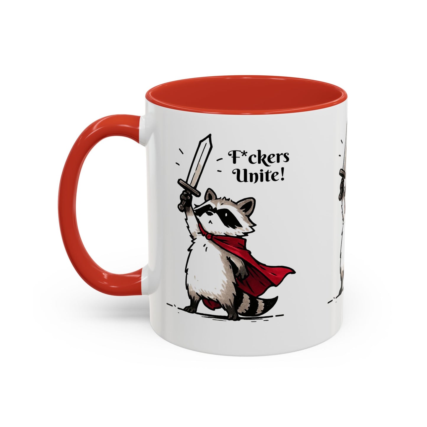 Raccoon Coffee Mug - Quirky Animal Mug for Adventurous Souls, Unique Gift, Fun Office Mug, Collectible Cup