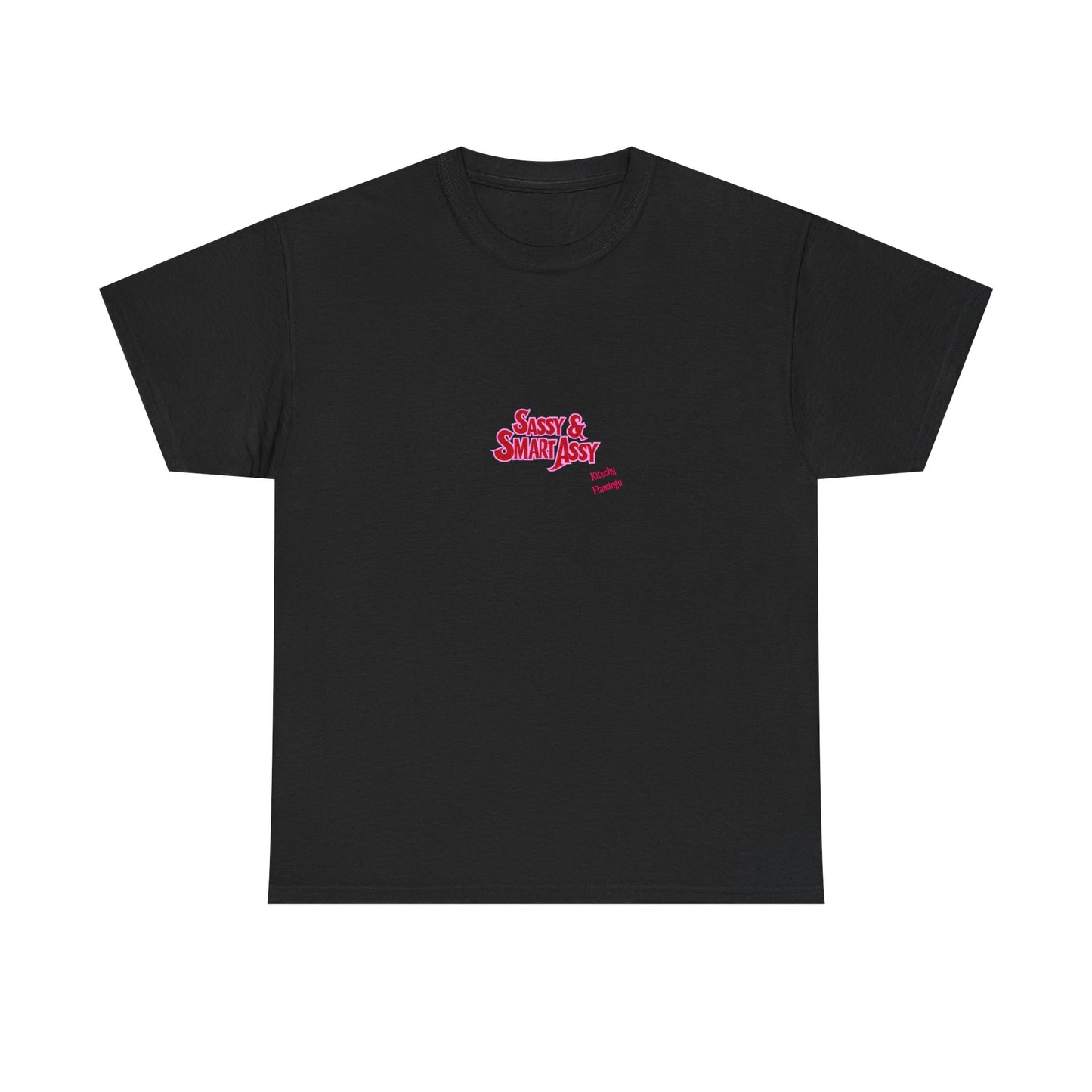 Sassy & Smart Assy Unisex Tee - Fun Cotton T-Shirt for Casual Outfits, Gift for Friends, Birthday Wear, Everyday Style, Quirky Graphic Shirt