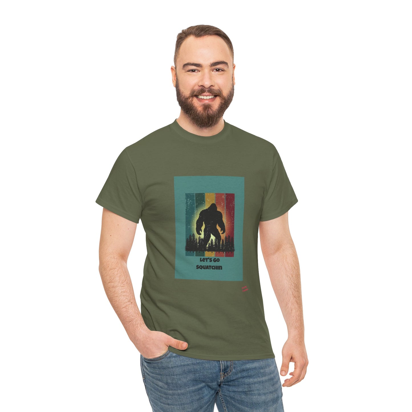 Bold Cryptid Graphic Tee for Adventure Lovers | Unisex Cotton Shirt, Casual Wear, Gift for Him, Her, Movie Fans