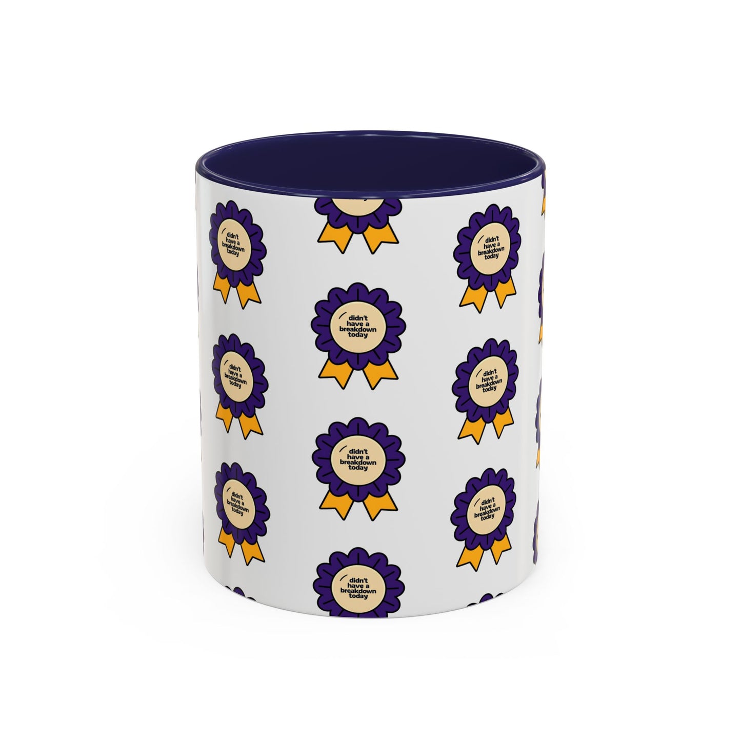 Purple Ribbon Award Coffee Mug | Winner's Gift, Celebration Mug, Office Decor, Unique Personalized Cup, Award Ceremony