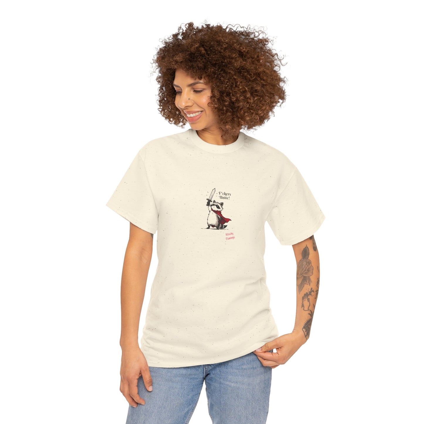 Playful Raccoon Graphic Cotton Tee, Funny Animal Shirt, Unisex Gift, Cute Humour Top, Casual Wear