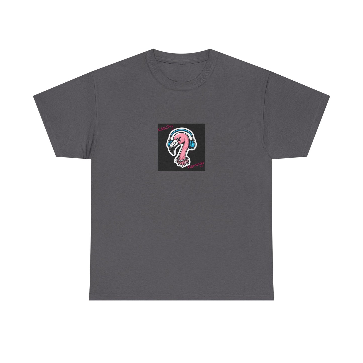 Kitschy Flamingo Tee, Fun T-Shirt for Beach Lovers, Summer Vibe Shirt, Unique Gift for Her, Gift for Him, Streetwear