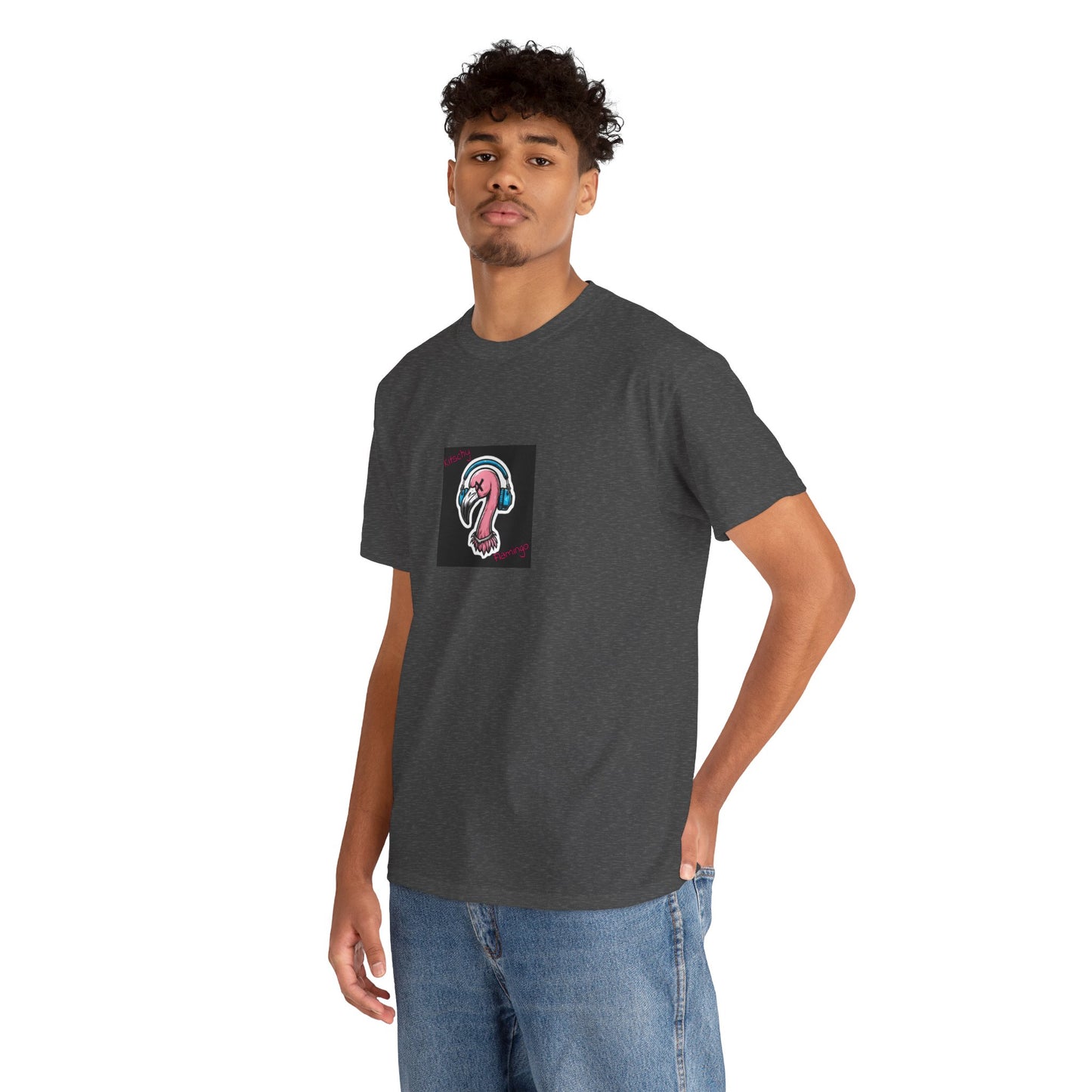 Kitschy Flamingo Tee, Fun T-Shirt for Beach Lovers, Summer Vibe Shirt, Unique Gift for Her, Gift for Him, Streetwear
