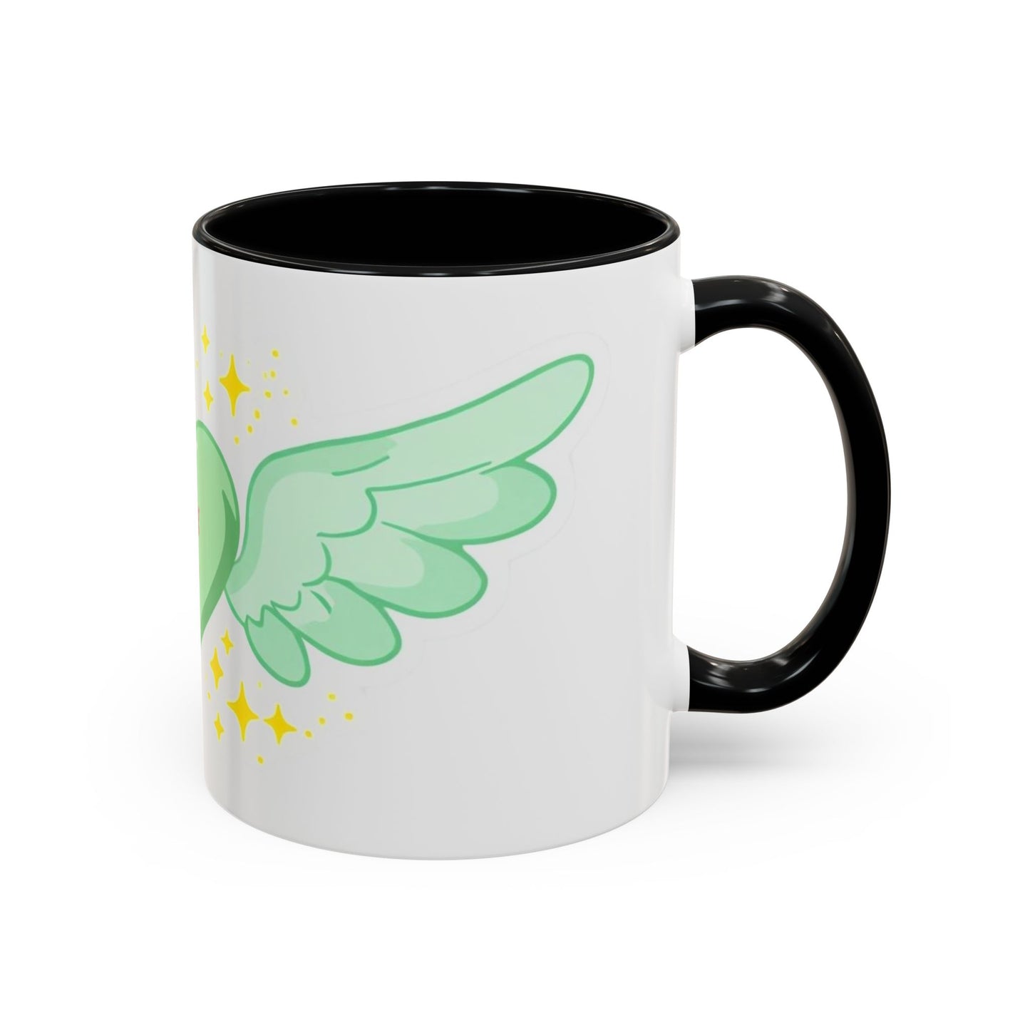 Funny Angel Wings Coffee Mug - Perfect Gift for Friends, Coffee Lovers, Hilarious Decor, Cute Kitchenware, Playful Mug