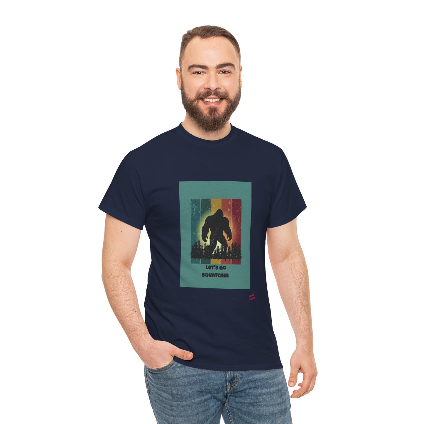 Bold Cryptid Graphic Tee for Adventure Lovers | Unisex Cotton Shirt, Casual Wear, Gift for Him, Her, Movie Fans