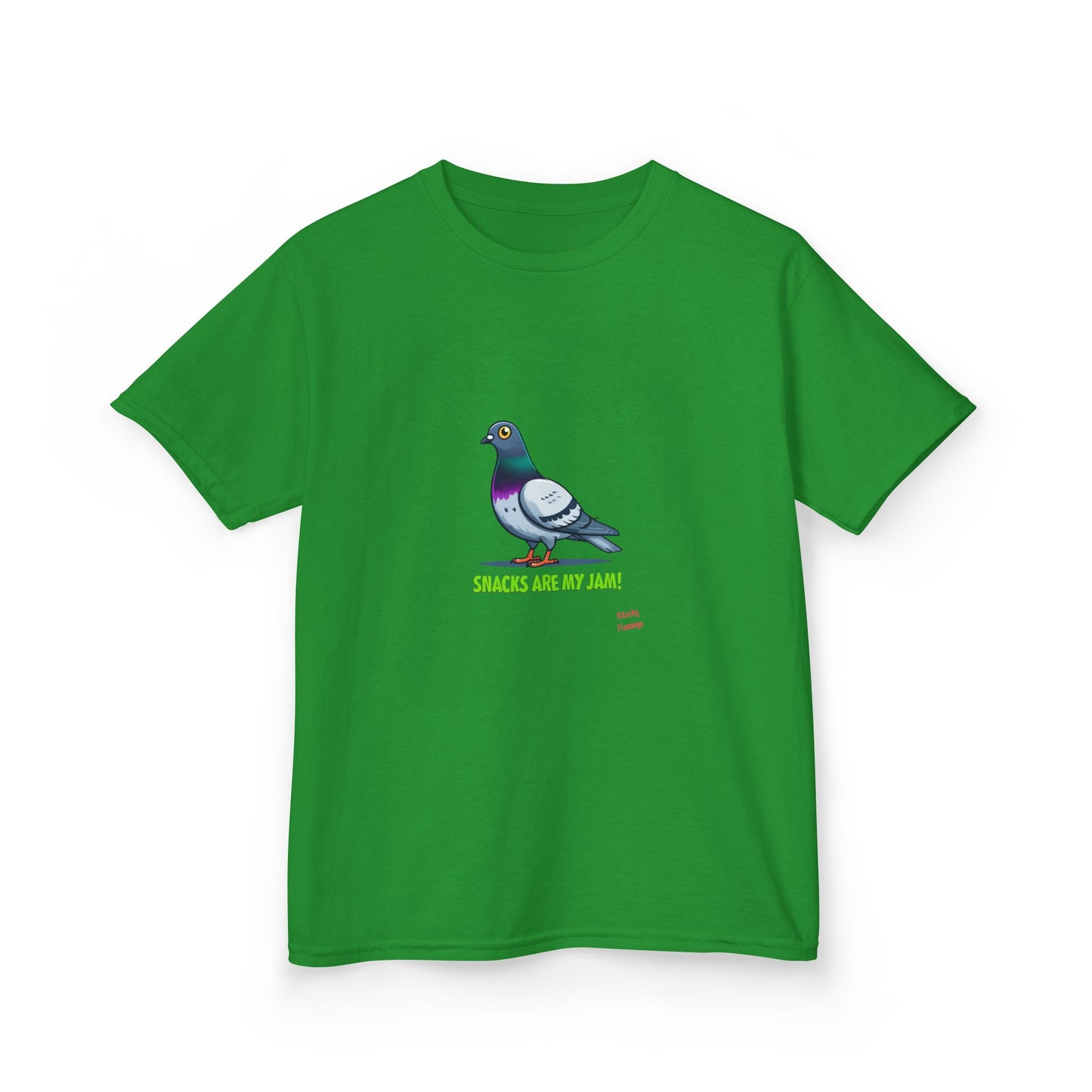 Kids Snack-Themed Tee, Fun Gifts for Kids, Bird Lovers T-Shirt, Cute Summer Outfits, Birthday Party Apparel