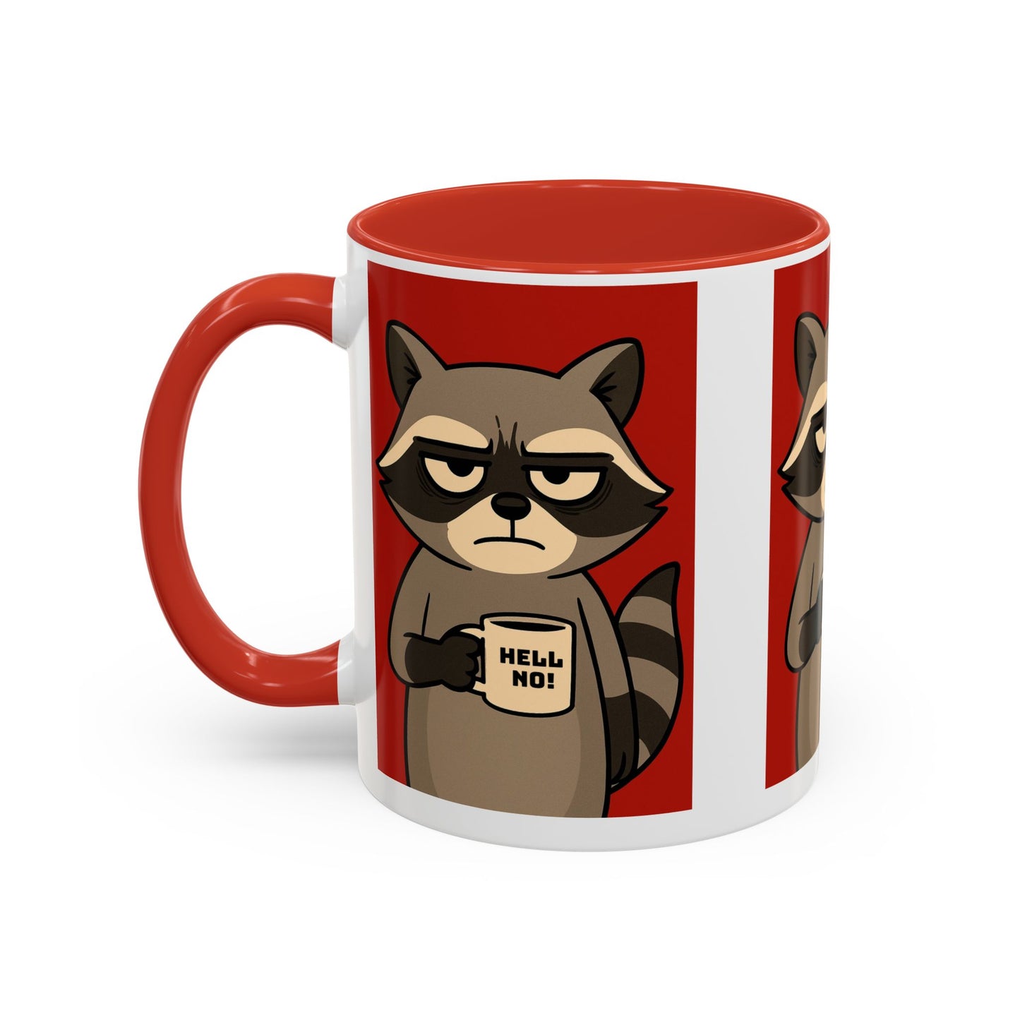 Sassy Raccoon Coffee Mug, Funny Gift for Animal Lovers, Cute Home Decor, Office Mug, Unique Coffee Cup