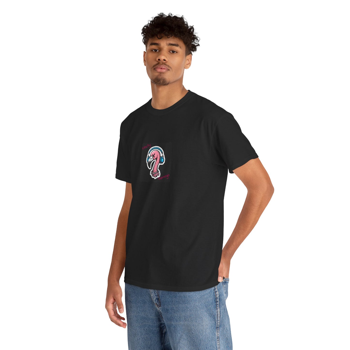 Kitschy Flamingo Tee, Fun T-Shirt for Beach Lovers, Summer Vibe Shirt, Unique Gift for Her, Gift for Him, Streetwear