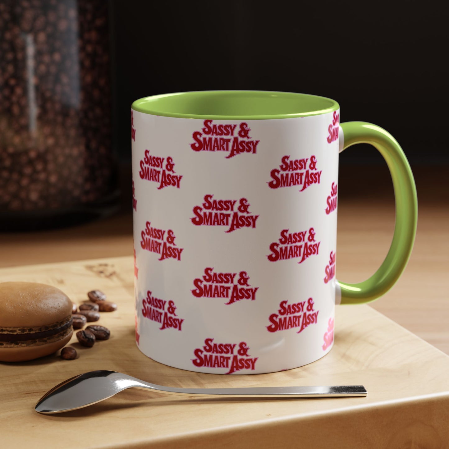Sassy Coffee Mug, Sassy & Smart Assy, Funny Gift, Home Office Décor, Coffee Lover, Birthday Present, Humour Mug