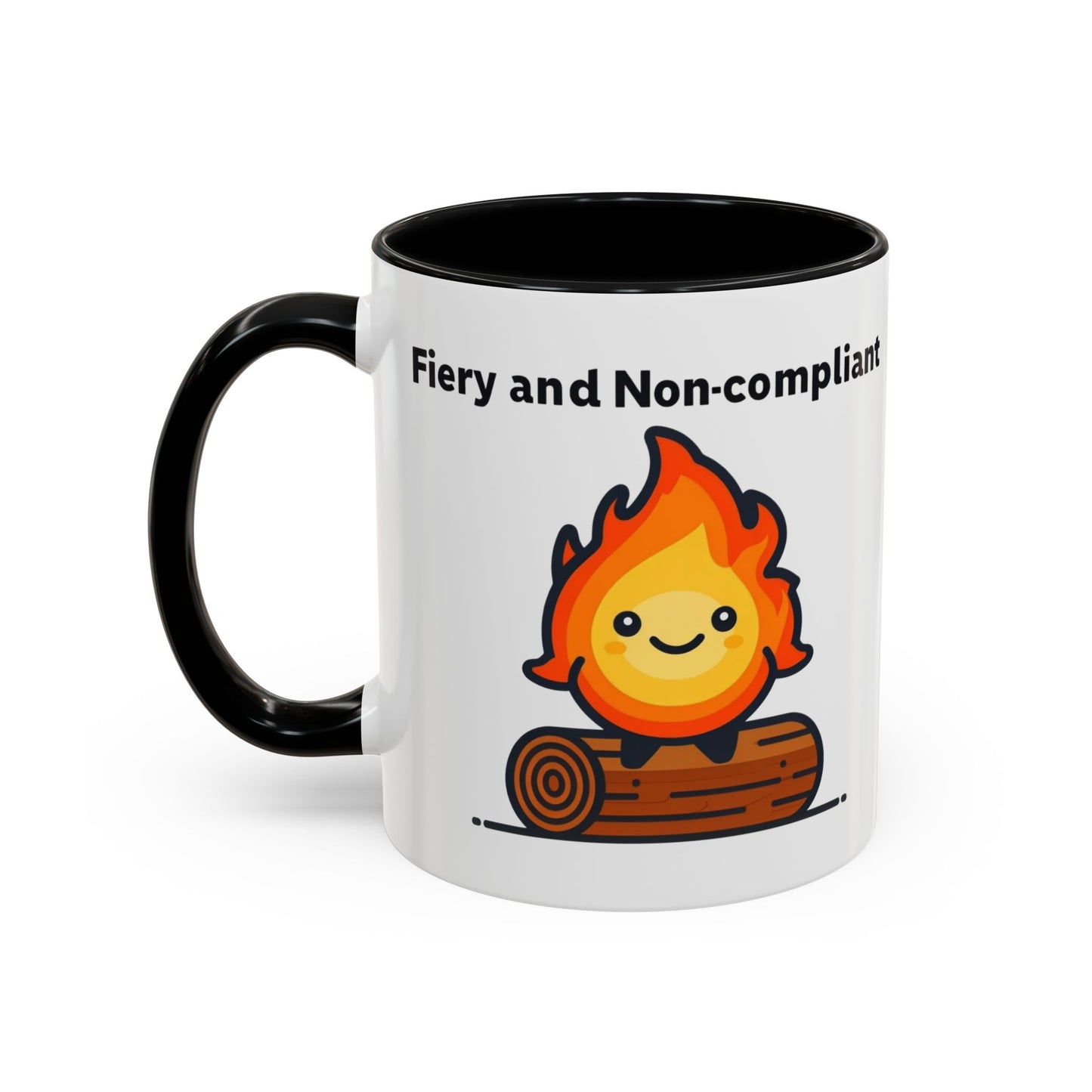 Fiery Coffee Mug | Fun Campfire Theme | Perfect Gift for Campers, Nature Lovers, Cozy Mornings, Birthdays, Holidays