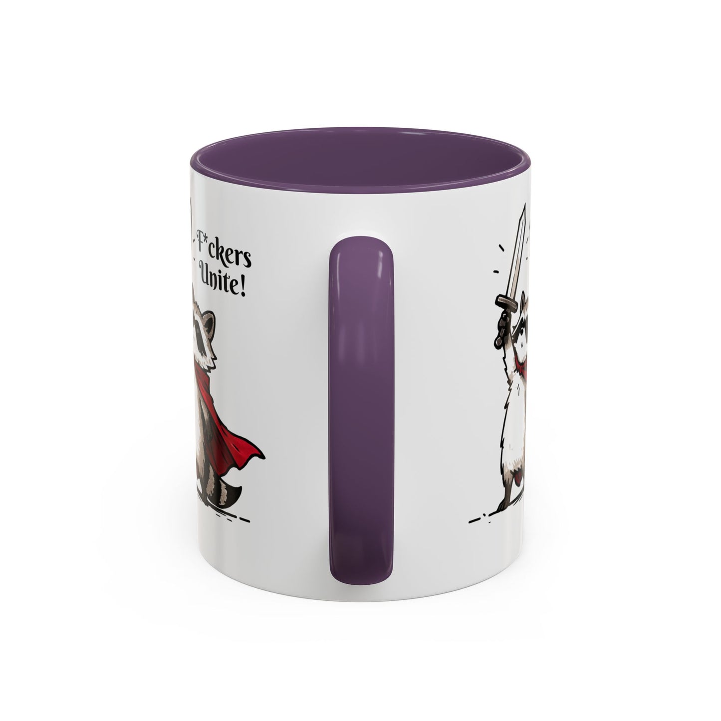 Raccoon Coffee Mug - Quirky Animal Mug for Adventurous Souls, Unique Gift, Fun Office Mug, Collectible Cup