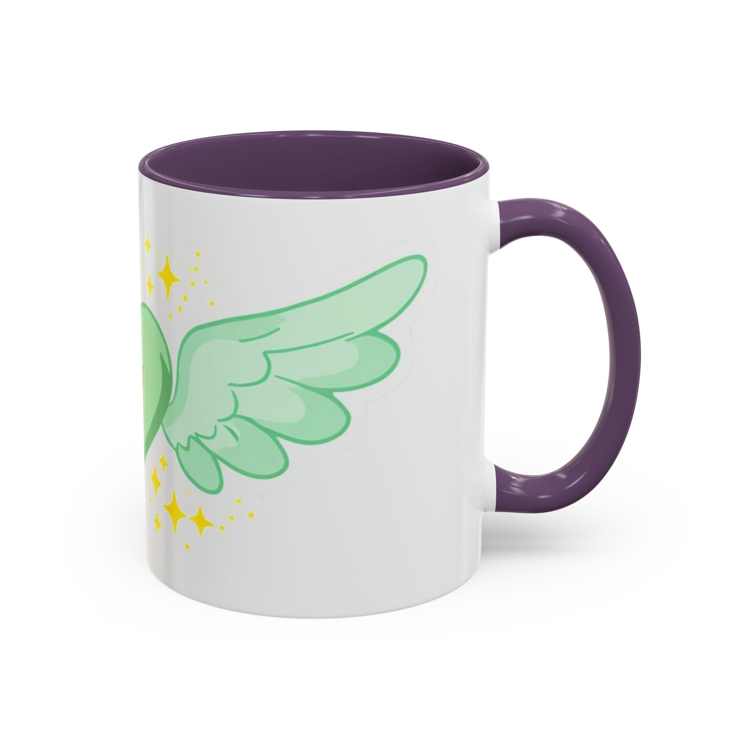Funny Angel Wings Coffee Mug - Perfect Gift for Friends, Coffee Lovers, Hilarious Decor, Cute Kitchenware, Playful Mug