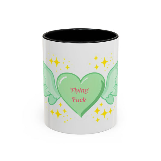 Funny Angel Wings Coffee Mug - Perfect Gift for Friends, Coffee Lovers, Hilarious Decor, Cute Kitchenware, Playful Mug
