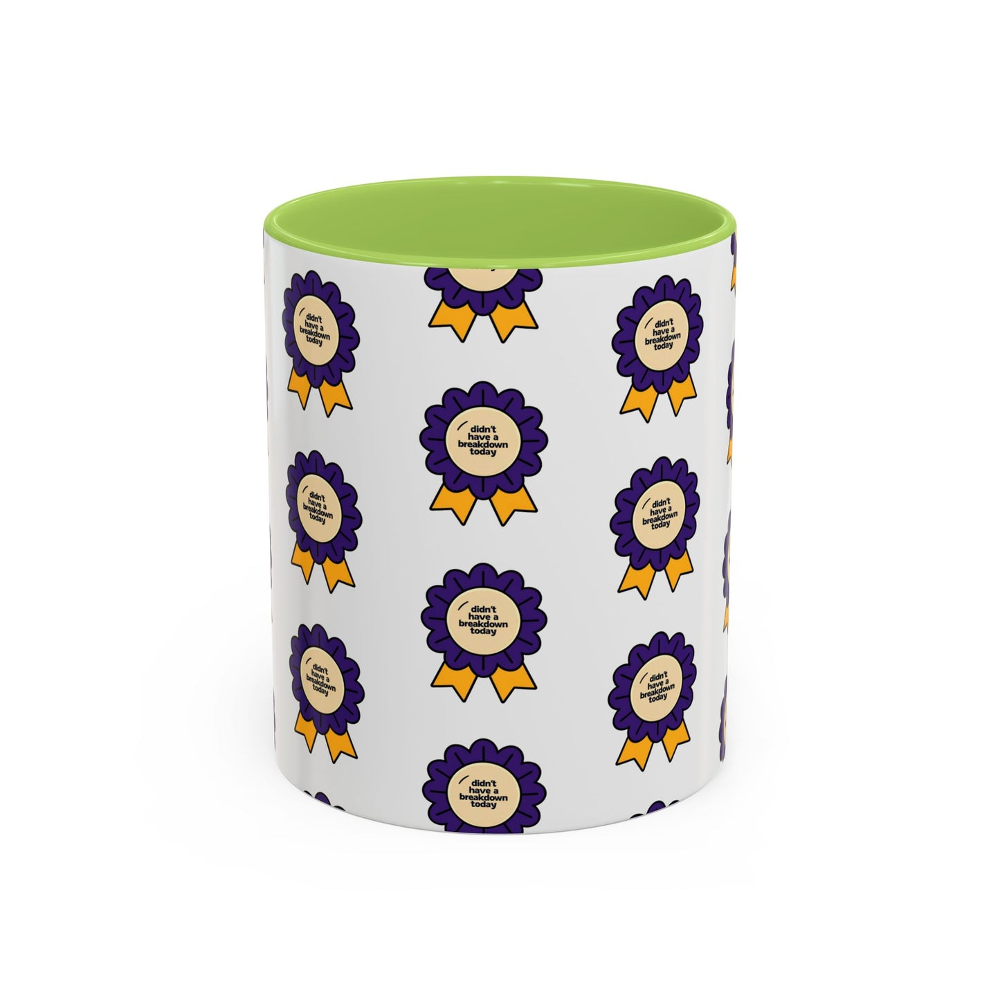 Purple Ribbon Award Coffee Mug | Winner's Gift, Celebration Mug, Office Decor, Unique Personalized Cup, Award Ceremony