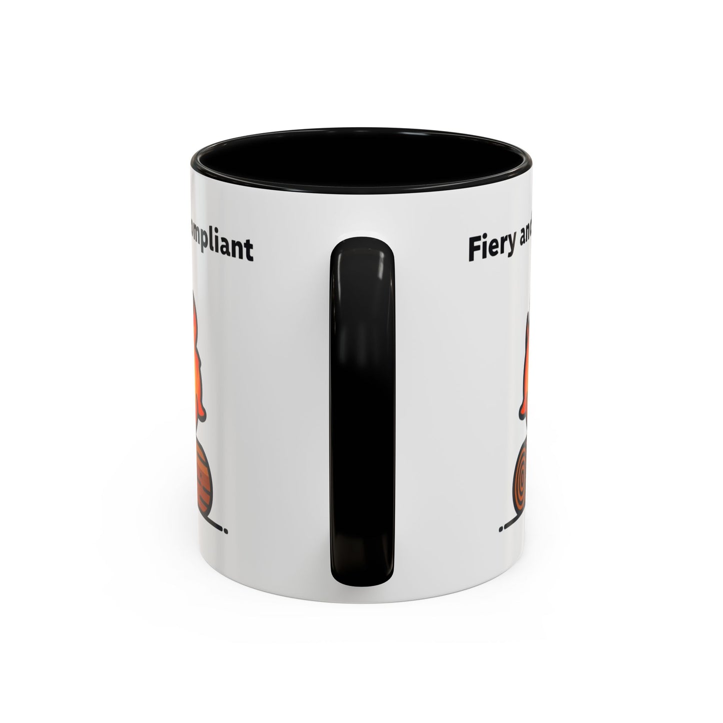 Fiery Coffee Mug | Fun Campfire Theme | Perfect Gift for Campers, Nature Lovers, Cozy Mornings, Birthdays, Holidays