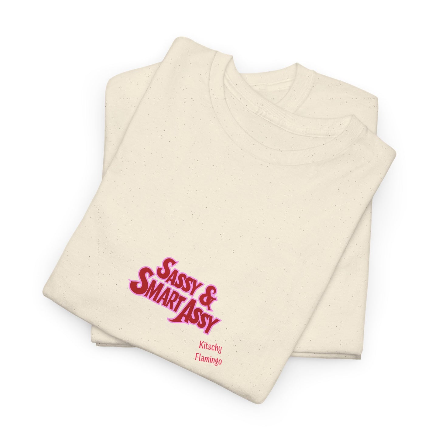 Sassy & Smart Assy Unisex Tee - Fun Cotton T-Shirt for Casual Outfits, Gift for Friends, Birthday Wear, Everyday Style, Quirky Graphic Shirt