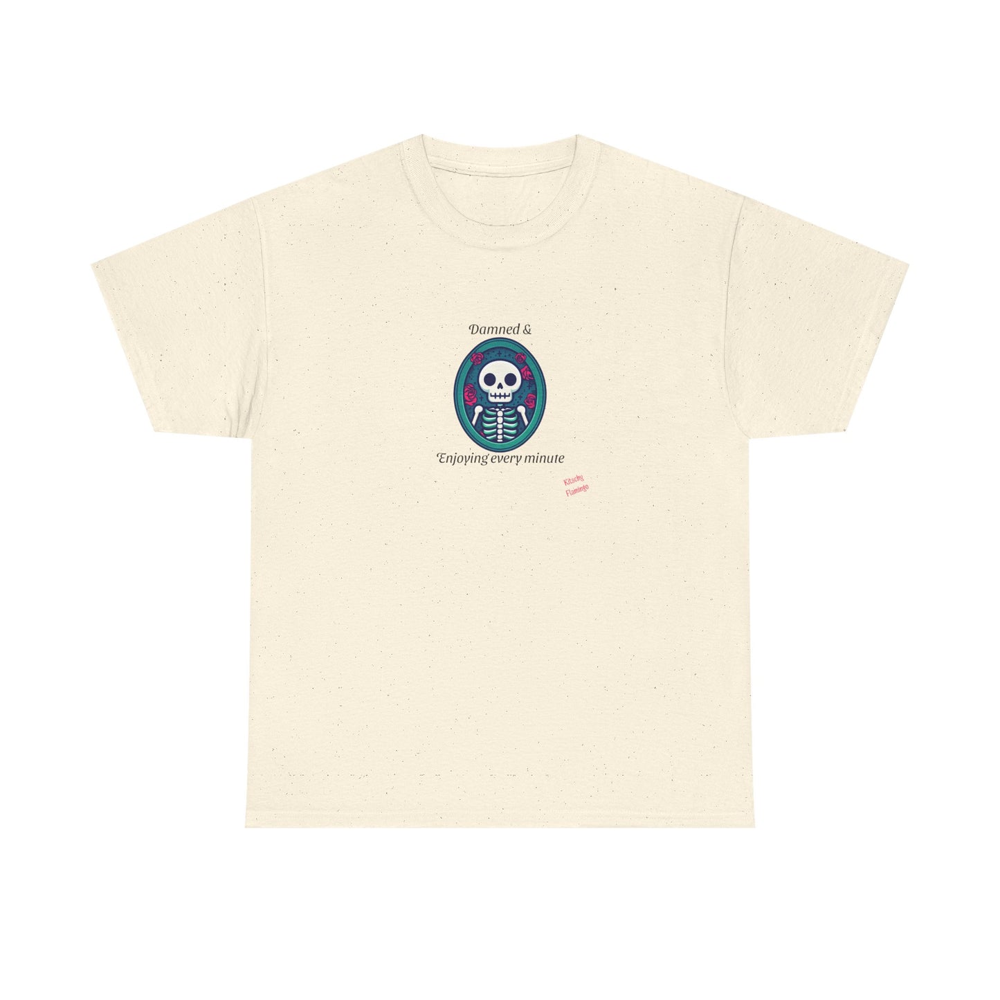 Skeleton Vibes Unisex Heavy Cotton Tee - Perfect for Halloween, Casual Wear, Gifts, Parties, and Trendy Outfits